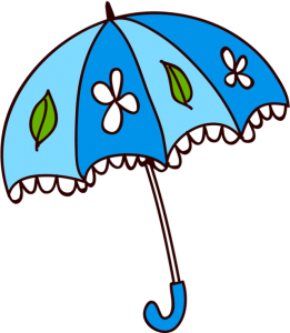 a lovely spring umbrella